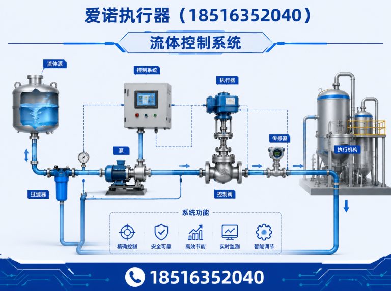 浙江直行程执行器展示图